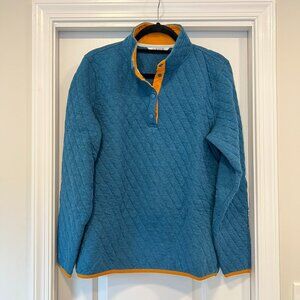 Orvis Outdoor Quilted Snap Sweatshirt